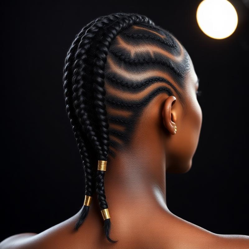 Sculpted Cornrows